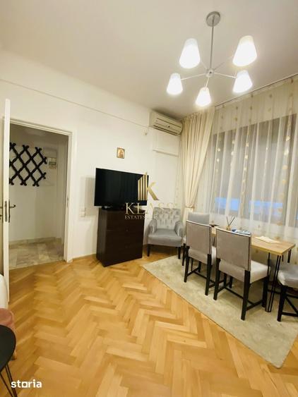 Apartament cu 2 camere semidecomandat, mobilat în Calea Victoriei