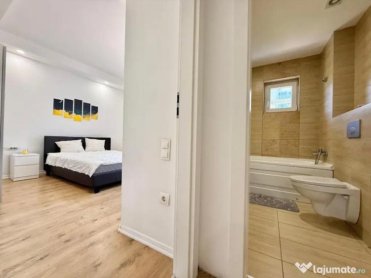 Apartament cu 2 camere decomandat, mobilat în Ștefăneștii de Jos