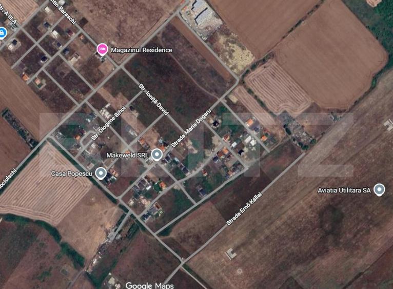 Teren Construcții intravilan de 1014 mp, în Torontalului