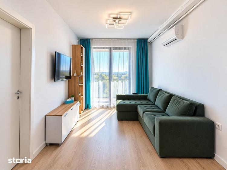 Apartament cu 2 camere semidecomandat în Central