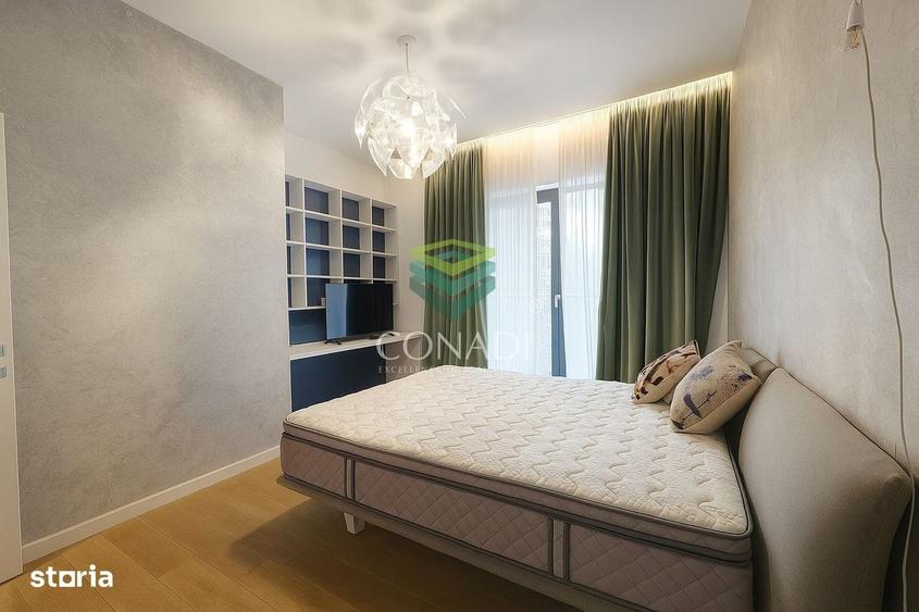Apartament cu 4 camere, mobilat în Herăstrău