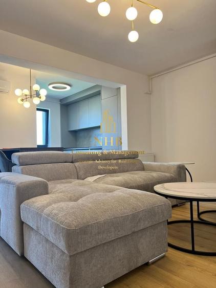 Apartament cu 2 camere nedecomandat, mobilat în Doamna Ghica
