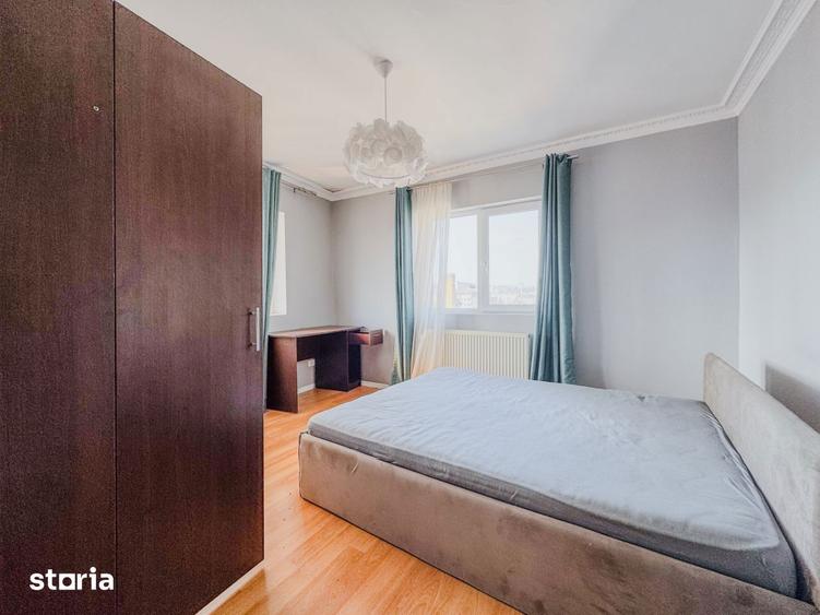 Apartament cu 4 camere decomandat, mobilat în Mărăști