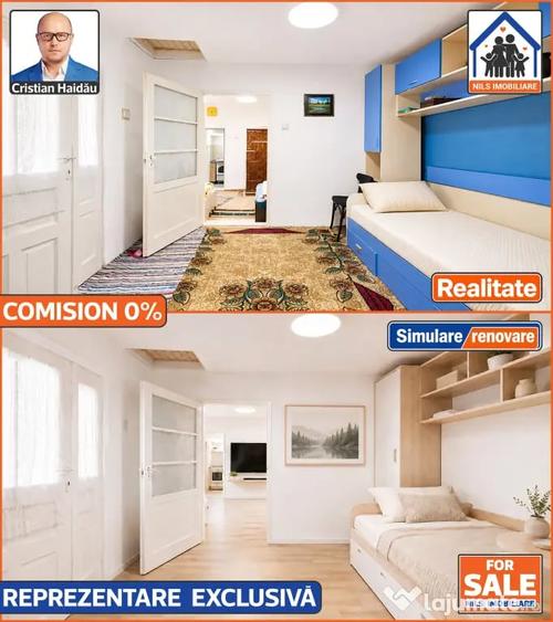 Casă cu 4 camere în Ștefăneștii de Sus
