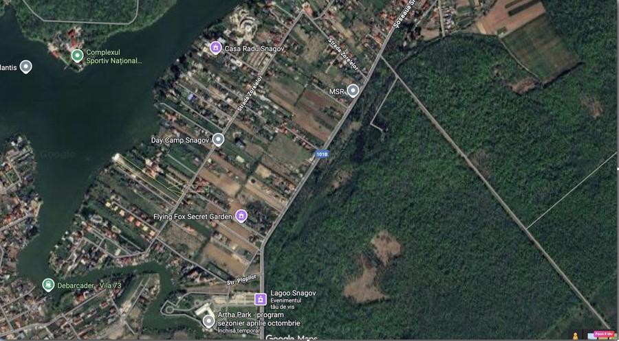 Teren Construcții intravilan de 9000 mp, în Snagov