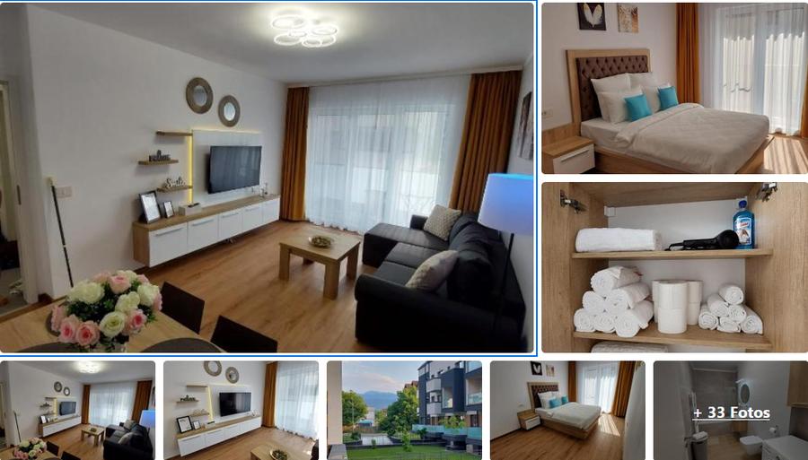 Apartament cu 2 camere semidecomandat, mobilat în Tractorul