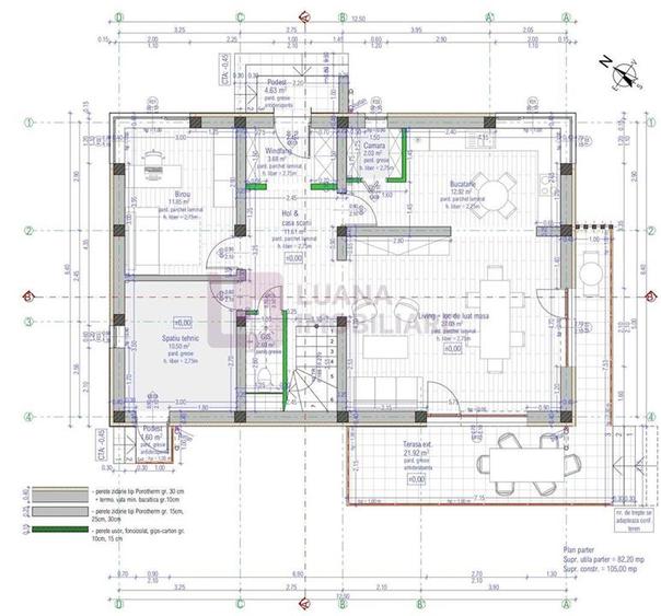 Teren Construcții intravilan de 552 mp, în Cristian