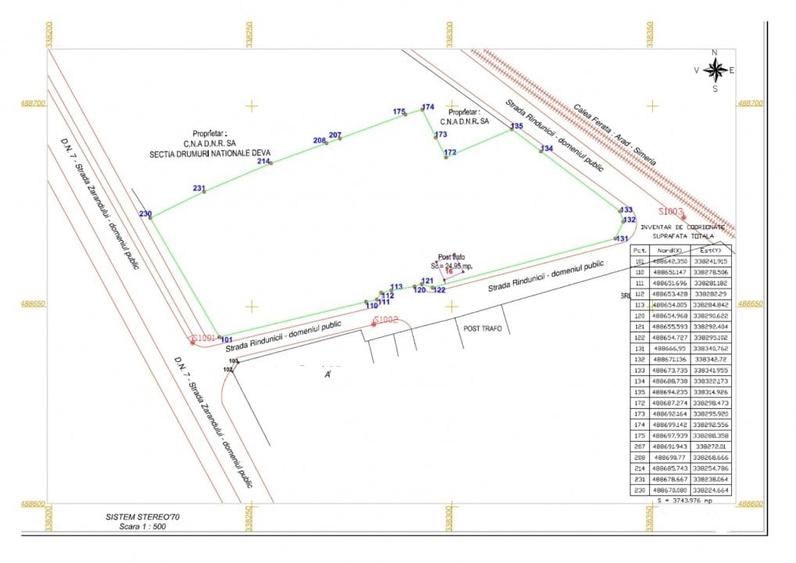 Teren Construcții intravilan de 3744 mp, în Gojdu