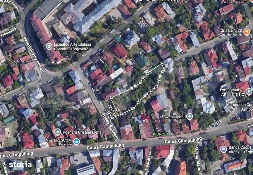 Teren Construcții intravilan de 1763 mp, în Ultracentral