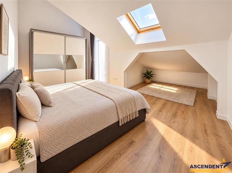 Penthouse cu 3 camere decomandat, mobilat în Bartolomeu