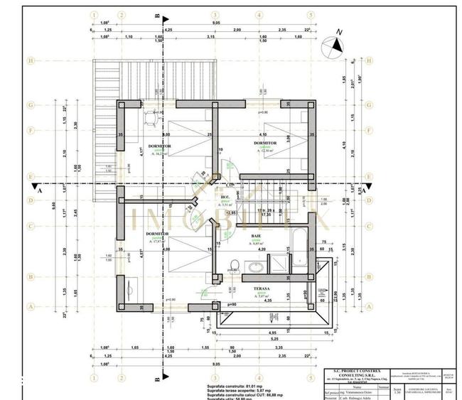 Casa individuala 120mp, Dezmir