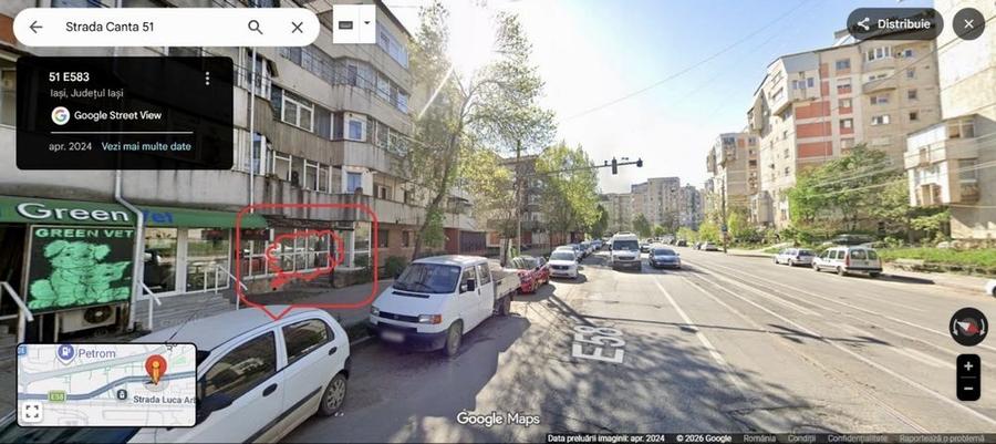 Spațiu comercial, de 73 mp, în Canta