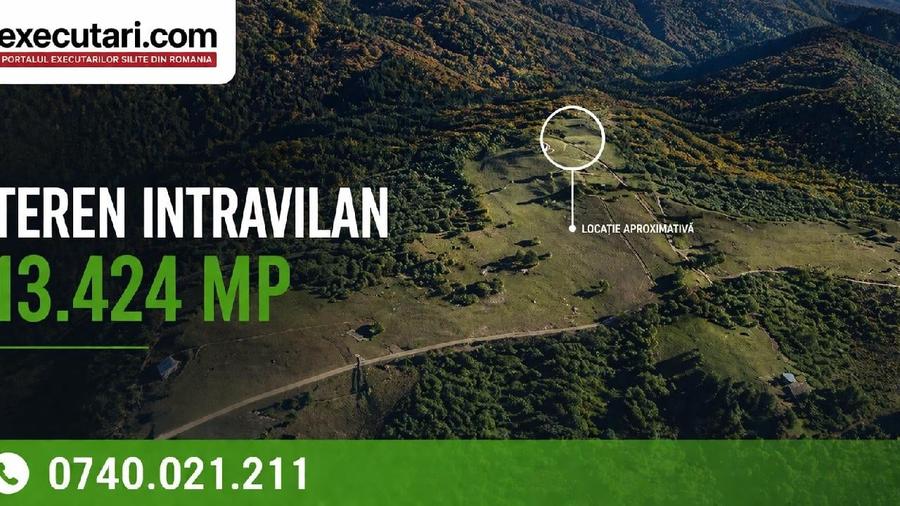 Teren Construcții intravilan de 13424 mp, în Bran