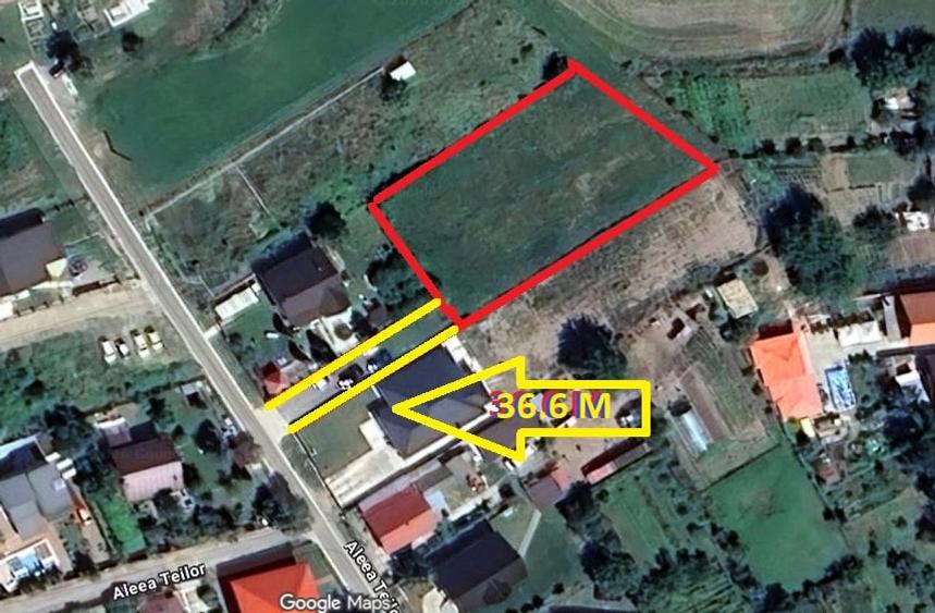 Teren Construcții intravilan de 1494 mp, în Fântânele (Hemeiuș)