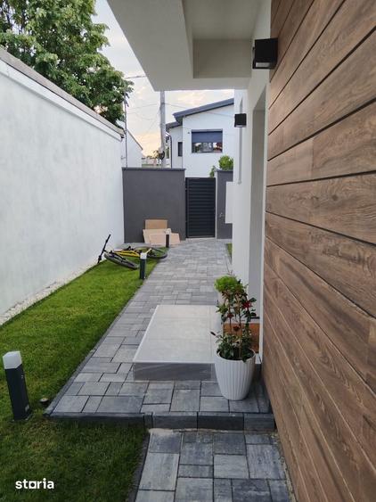 Casa reziden?iala noua, 3 camere, teren 266 mp, centrala gaz - 7