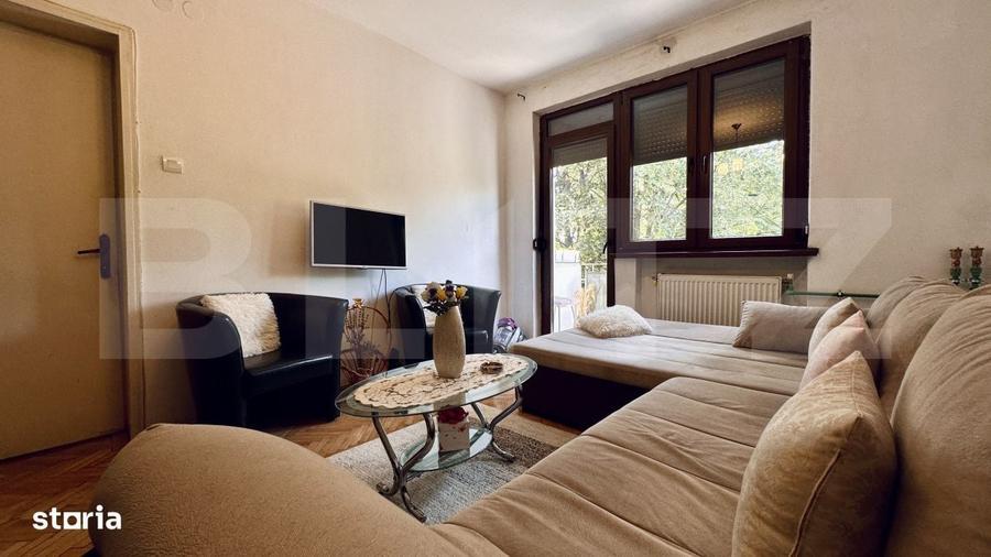 Apartament cu 2 camere semidecomandat în Dacia