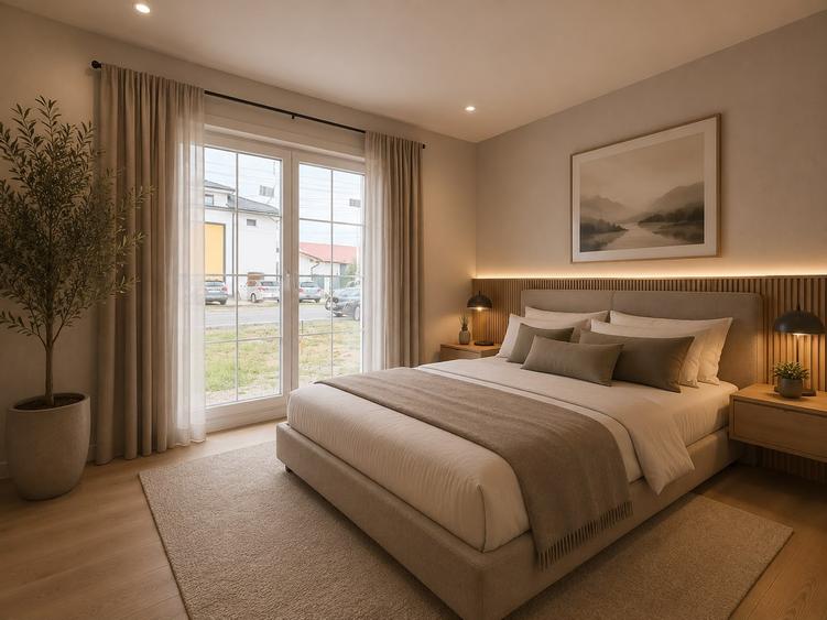 Duplex cu 4 camere cu Canalizare în Moșnița Nouă