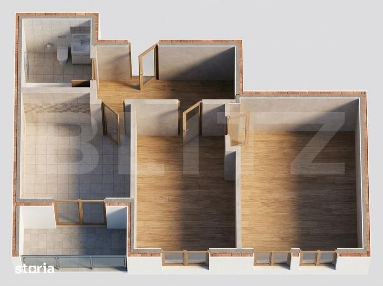 Apartament de vanzare, 2 camere, 41,5 mp, Marasti - 6