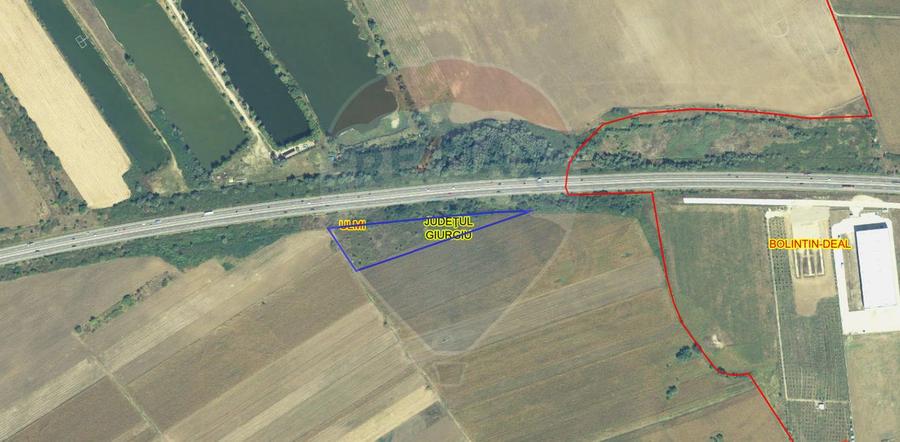 Teren Construcții intravilan de 11842 mp, în Bolintin-Deal