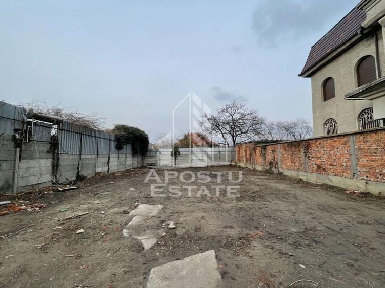 Teren de 706 mp, în Elisabetin