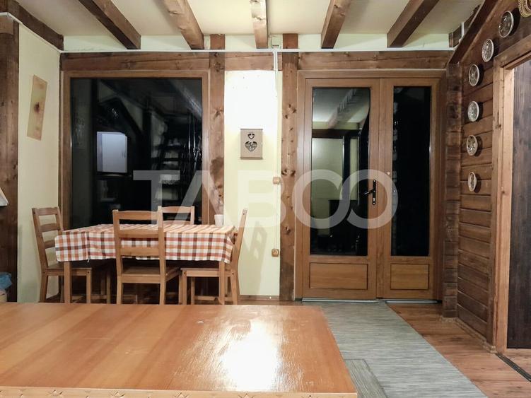 Casă individuală cu 2 camere cu Teren 640 Mp în Rășinari