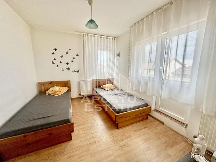 Apartament cu 2 camere semidecomandat, mobilat în Chișoda