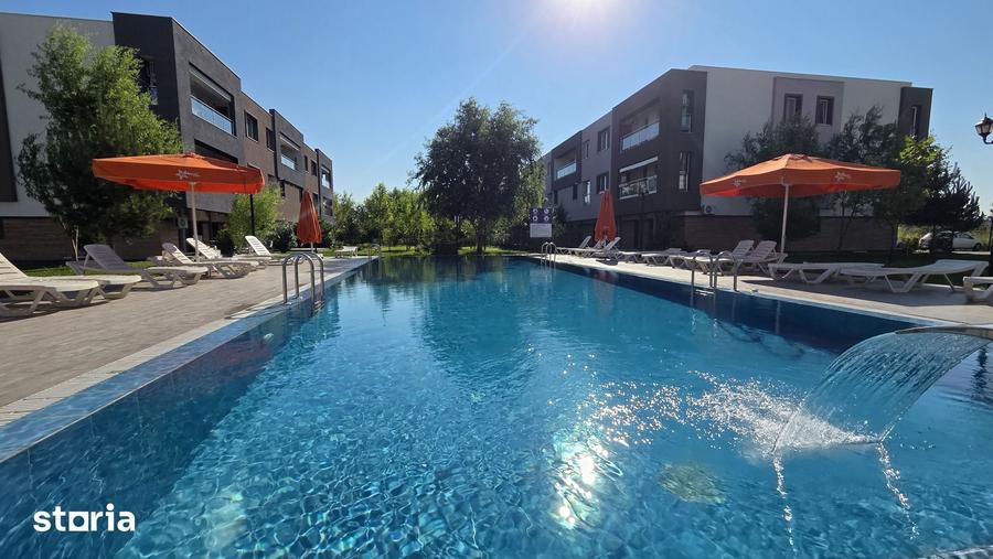 APARTAMENT 2 CAMERE in Complex cu Piscina zona Otopeni bloc NOU - 14