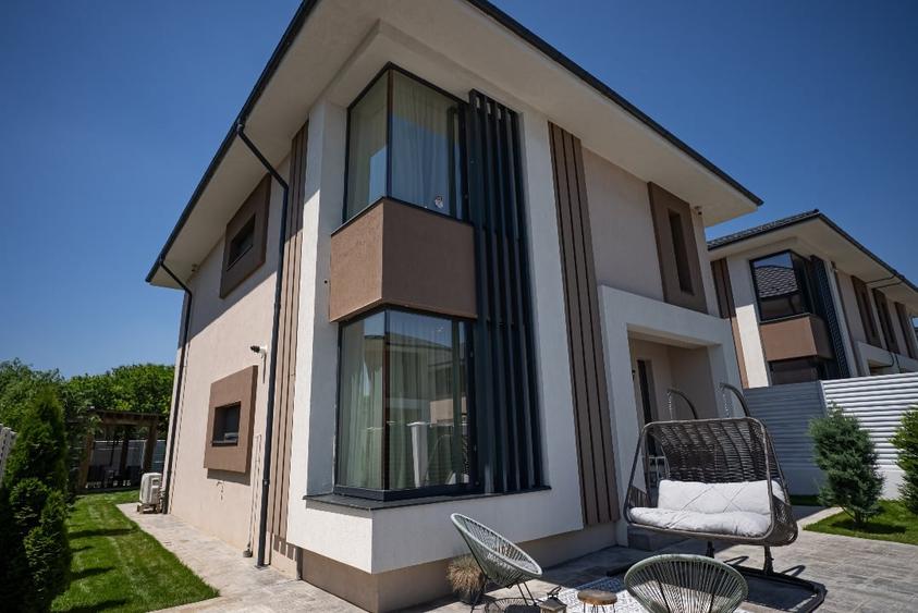 Casă individuală cu 5 camere cu Teren 354 Mp în Tunari
