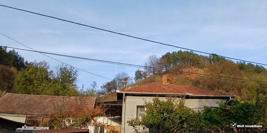 Casă individuală cu 2 camere cu Canalizare în Căpușu Mare