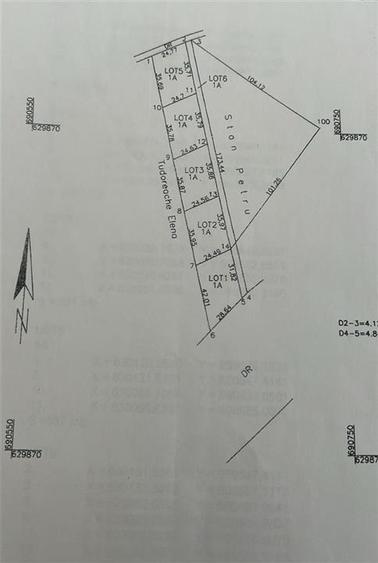 Teren Construcții intravilan de 1157 mp, în Miroslava