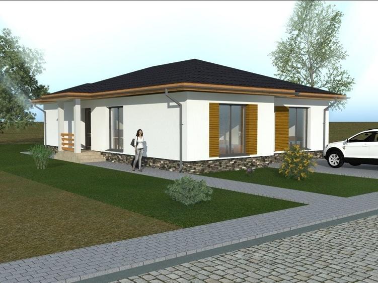 Casă cu 4 camere în Ivănești