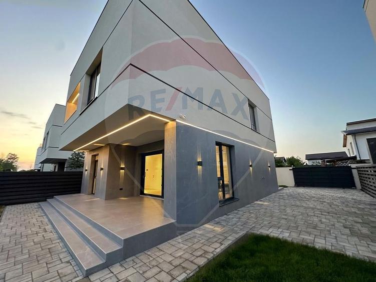 Vila moderna de inchiriat cu 5 camere, prima inchiriere - 2