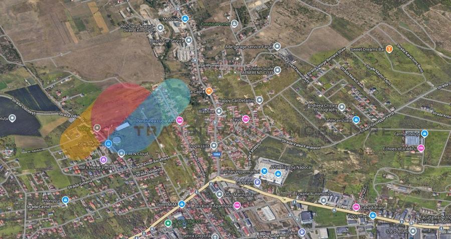 Teren Construcții intravilan de 9550 mp, în Iris