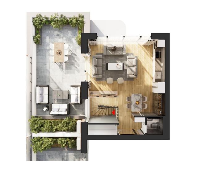 HILS Sunrise Duplex cu 3 camere tip 2 - 13