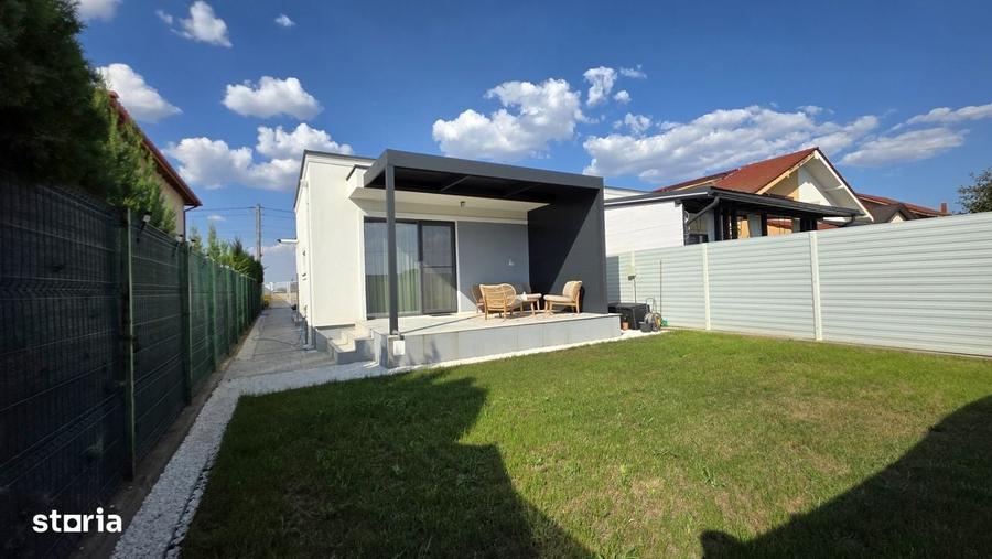 Duplex modern 4 camere, 2 bai, 289 mp teren, aproape de centrul Dumbra - 1