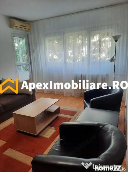 Apartament cu 2 camere semidecomandat, mobilat în Iancului