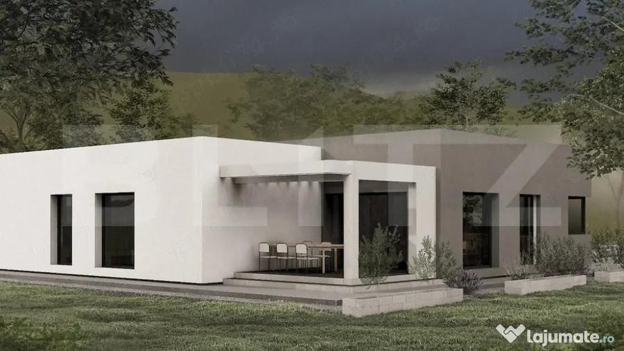 Casa de vanzare in stil mediteranean, Mitocu Dragomirnei - 1