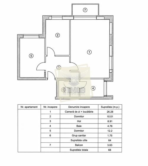 Apartament cu 3 camere în Șelimbăr — fotografia 1
