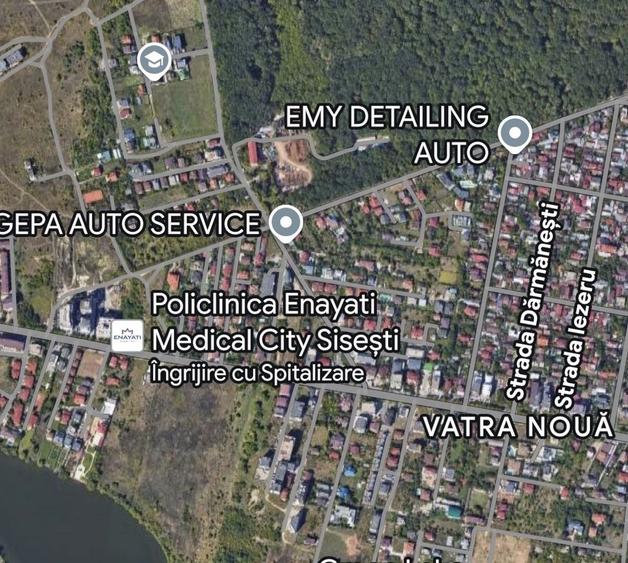 Teren Construcții intravilan de 510 mp, în Sisești