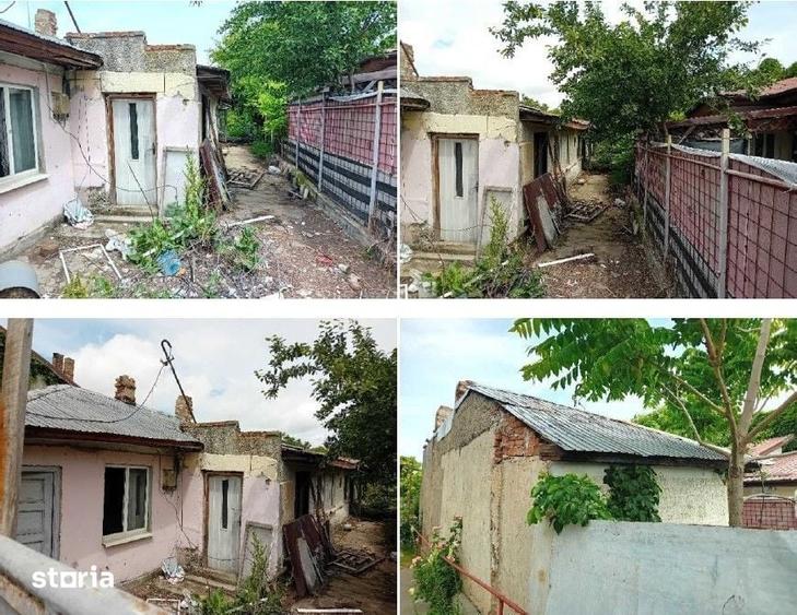 Casă cu 2 camere cu Teren 636 Mp în Jilava
