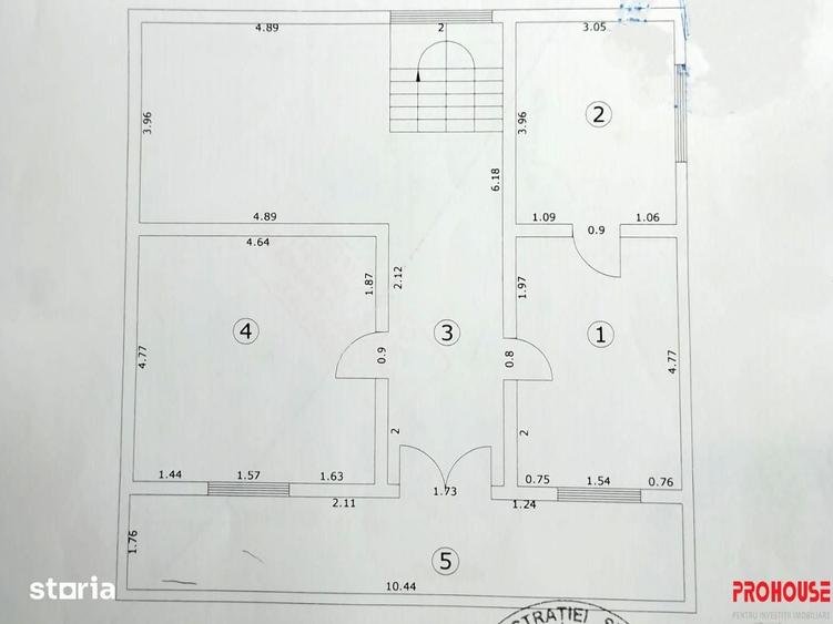 Casă cu 6 camere decomandat cu Teren 887 Mp în Central