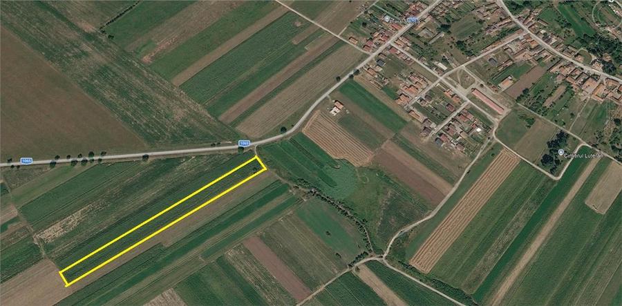 Teren extravilan 4.500- max.18.300mp in comuna Rosia (17 km de Sibiu) - 1