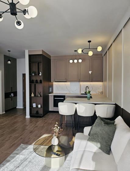 Apartament cu 2 camere semidecomandat, mobilat în Florești — fotografia 1