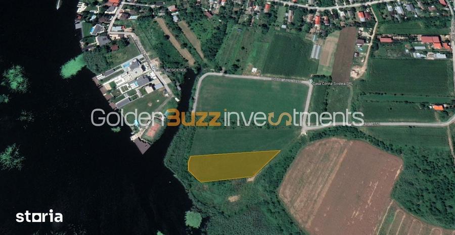Teren de 3800 mp, în Snagov
