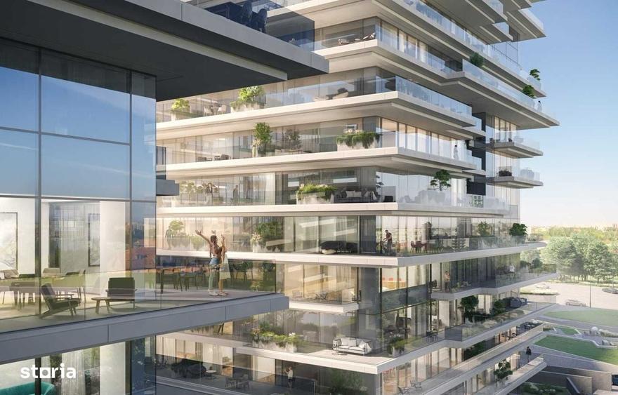 2025 One Floreasca Towers, 3 camere 130 mp, Totul Nou, Parcare - 1