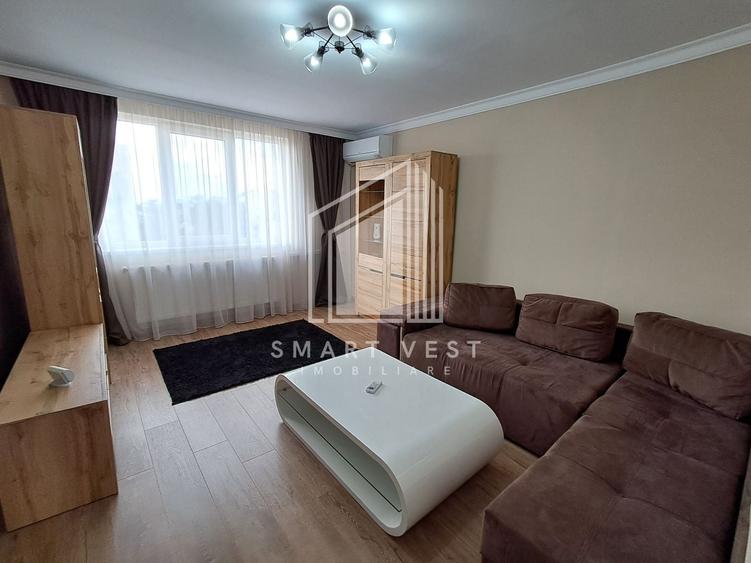 Apartament cu 2 camere, mobilat în Semicentral