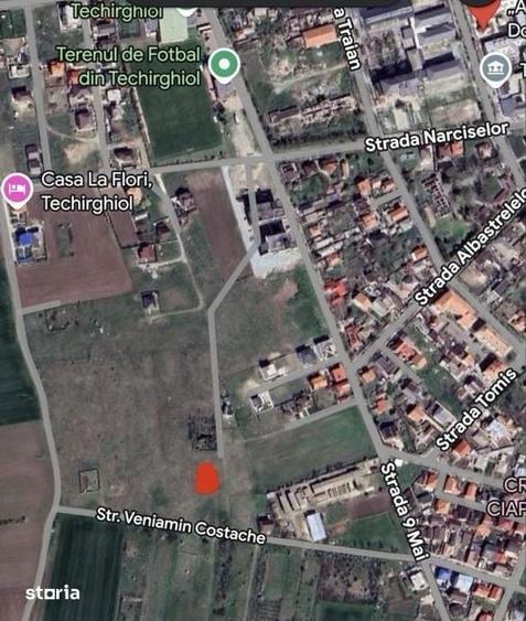 Vand teren intravilan Techirghiol zona sanatoriu - 1