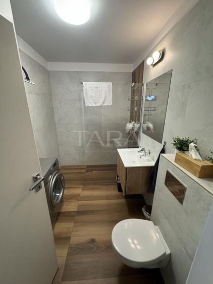 Apartament cu 2 camere semidecomandat, mobilat în Vest