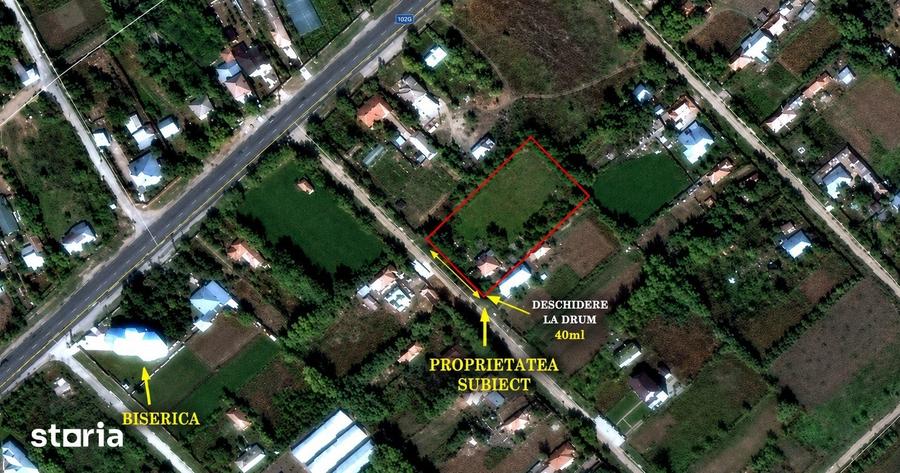 Casă cu 2 camere cu Teren 3026 Mp în Movilița