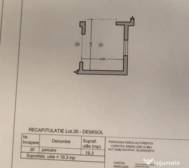 Apartament 3 camere + parcare Albert Meraki 91.3mp St. 2020 - 1